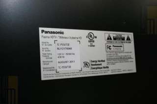 PANASONIC 55 TC P55VT30 PLASMA 1080P 3D TV (320761) 885170043435 