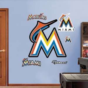  Miami Marlins Logo Fathead NIB 