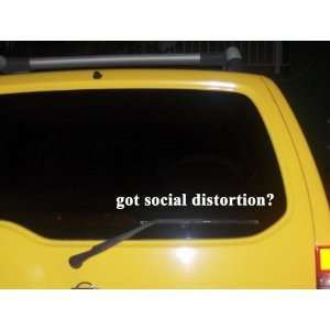  got social distortion? Funny decal sticker Brand New 