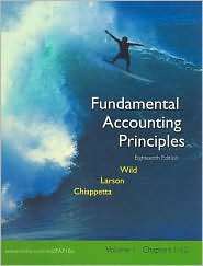 Fundamental Accounting Principles Volume 1, Chapters 1 12; With 