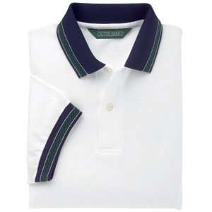  Pique Golf Shirt   Outer Banks®   Racing Jacquard Stripe 