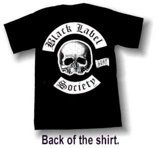 Zakk Wylde BLS Black Label Society Shirt SM SMALL  