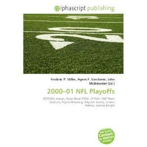  2000 01 NFL Playoffs (9786134072809) Books