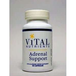  Vital Nutrients Adrenal Support 60c Health & Personal 
