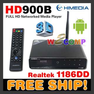   3D Full HD 1080p HDMI 1.4 Blu Ray ISO Media Player Realtek 1186  