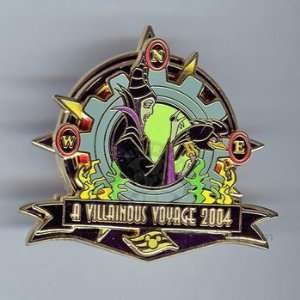  Maleficent Navigational Spinner Le 750 Disney PIN 