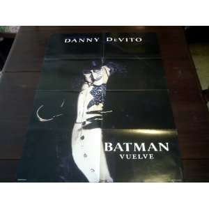  Original Movie Poster Batman Returns Danny De Vito Tim 