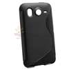 Line TPU Soft Gel Case+Charger+USB For HTC Inspire 4G  