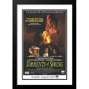 Torrents of Spring 20x26 Framed and Double Matted Movie Poster   Style 
