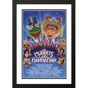  The Muppets Take Manhattan 32x45 Framed and Double Matted Movie 