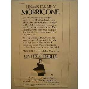  Ennio Morricone The Untouchables Poster 