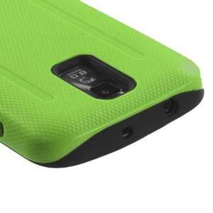  Hybrid Dual Layer Design Green/Black Snap On Protector 