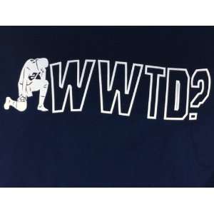 WWTD Tebowing Tim Tebow Denver Football Broncos Jesus Adult T Shirt 