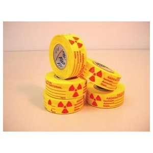 Fisherbrand Radioactive Tapes, Radiation symbol and caution  