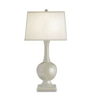   Company 6495 Downton 1 Light Table Lamp in Pale Celadon Crackle 6495