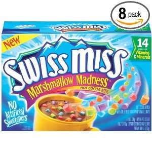 Swiss Miss Marshmallow Madness Hot Chocolate, 8 Count (Pack of 8)