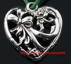 ZN1750 30pcs tibetan silver heart charms pendant  