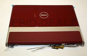 Dell OEM Studio XPS 1340 13.3 WXGA Complete LCD Screen Assembly Red 