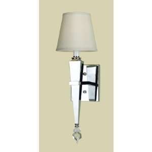  AF Lighting 6752 1W Margo One Light Wall Sconce with Cream 