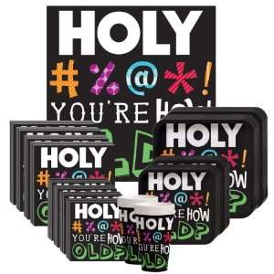  Holy Bleep Square Deluxe Party Supplies Pack Including 