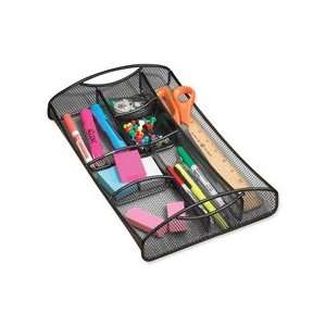   organize pens, pencils, rulers and other desk essentials. Steel mesh