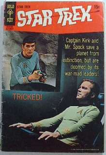 1967 Star Trek Gold Key Comic Book #1  VG (L5901 CCNV)  