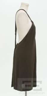 DVF Diane Von Furstenberg Brown Knit Sleeveless Dress Size 12  