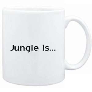  Mug White  Jungle IS  Music