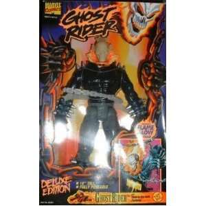   Ghost Rider Deluxe Edition with Flame Glow Details Toys & Games