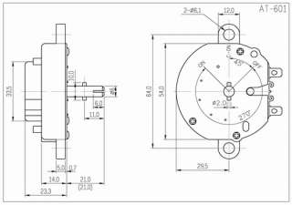 pc 15 Minutes Mechanical Timer 6A 125/250VAC φ68mm  