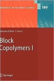 Block Copolymers I, (3540265805), Volker Abetz, Textbooks   Barnes 