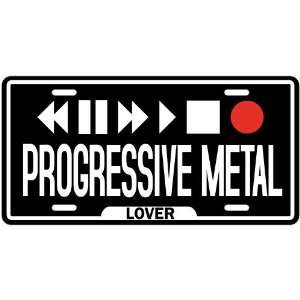  New  Play Progressive Metal  License Plate Music