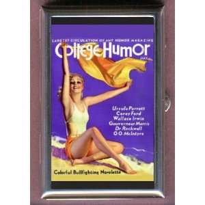  COLLEGE HUMOR VINTAGE PINUP Coin, Mint or Pill Box Made 