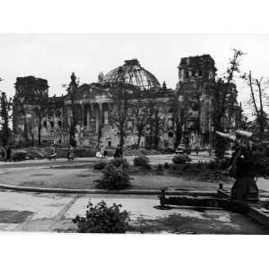  Ruins of the Reichstag Building Showing Destruction from 