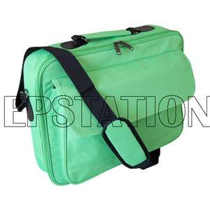 171615Laptop Notebook carrying bag case briefcase ~ Green  