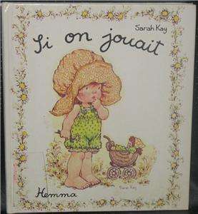 TI ON JOUAIT SARAH KAY HEMMA EDITION 1978 RARE BOOK  