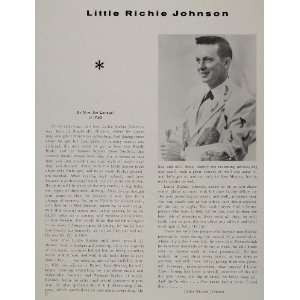   Johnson NM Country Music DJ   Original Print Article