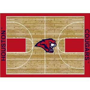   Cougars College Basketball 3X5 Rug From Miliken