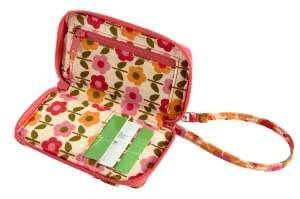   Vera Bradley Folkloric All in One Wristlet (3x5.25x 