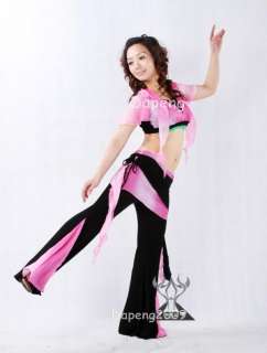Yoga Belly Dance Shade Costume of Top & Pants Dp1381  