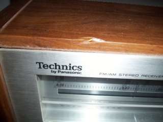 1970s Technics Panasonics FM/AM Stereo Receiver SA 500  