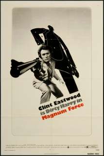 Magnum Force 1973 Original U.S. One Sheet Movie Poster  