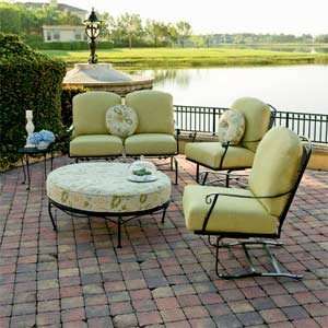  Fullerton 7pc Seating Group from Woodard Patio, Lawn 