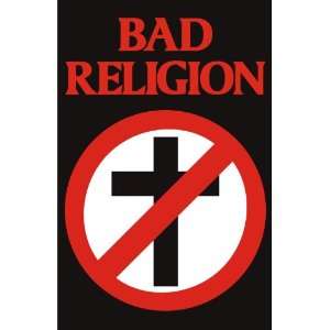 BAD RELIGION PUNK ROCK MUSIC LOGO VINYL DECAL BUMPER STICKER 3 X 5
