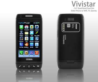 Vivistar 3.6 Inch QuadBand Dual SIM TV WiFi Phone  