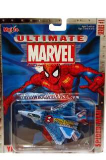Maisto Tailwinds Ult Marvel YF 22 Raptor Spider Man  