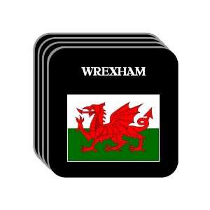  Wales   WREXHAM Set of 4 Mini Mousepad Coasters 