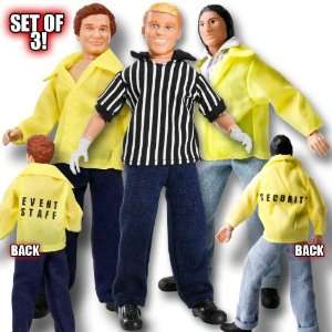  Wrestling Figure Special Deal (Referee, Security Guard 