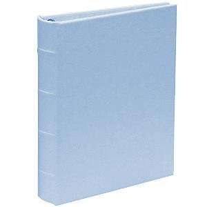 Standard 3 ring Baby Blue bonded leather album with slip in pockets by 