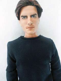 Ken Basics repaint portrait OOAK  Tom Cruise  dressed doll  7 day 